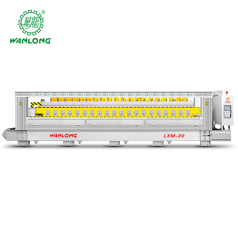 China automatic Surface Grinding Polishing Stone Machine with 16 heads for granite marble slab