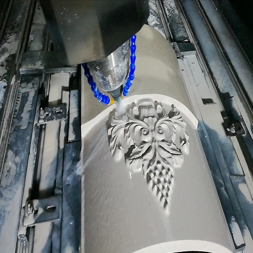 4 Axis Arc Slab &amp; Column Carving Machine