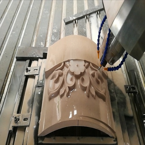 4 Axis Arc Slab &amp; Column Carving Machine