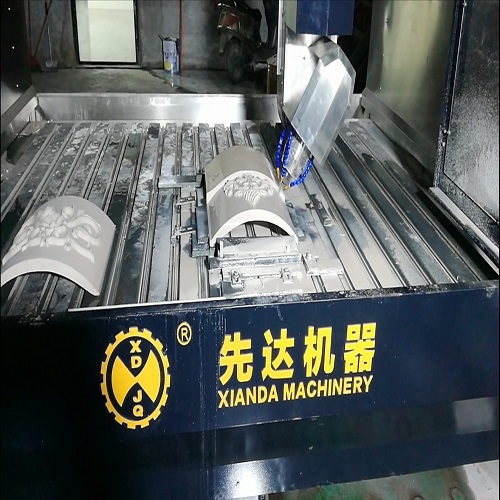 4 Axis Arc Slab &amp; Column Carving Machine