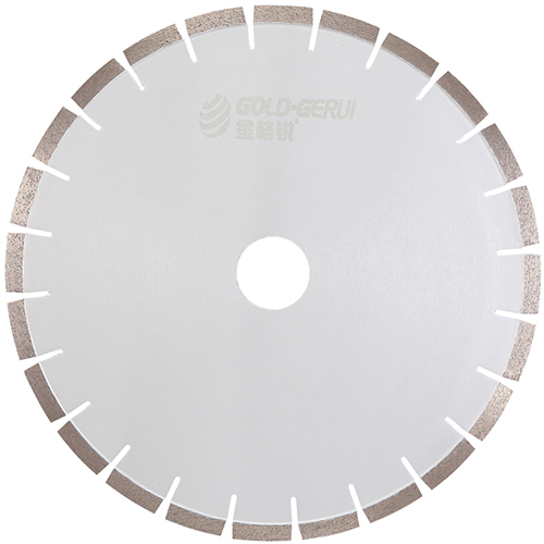 Silver welding diamond stone blade