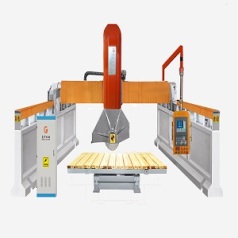 4-Axis Bridge Type Multi-function Infrared Fully Automatic Edge Cutting Machine 