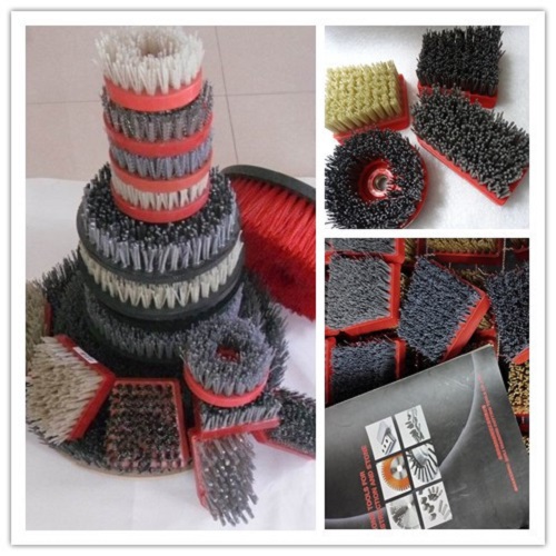 Diamond abrasive brush