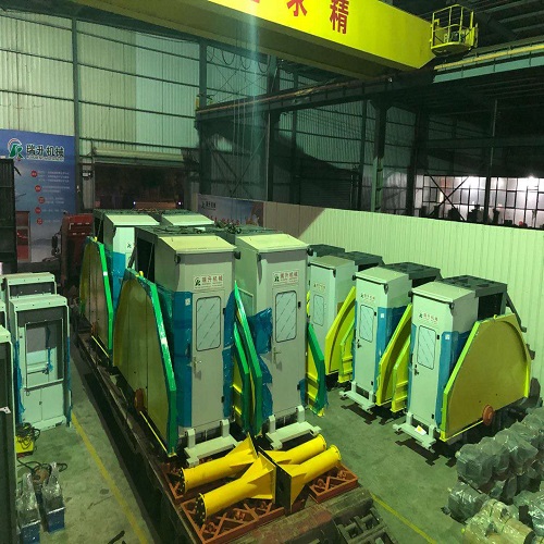 Double blade mining machine