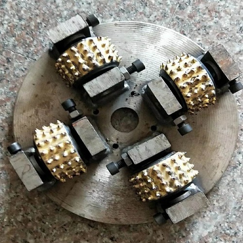 Litchi flour grinder
