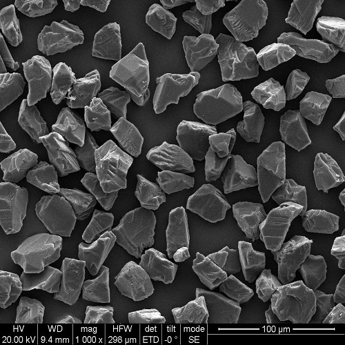 Synthetic diamond powder