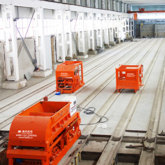 Long line Prestressed platform wallboard production line