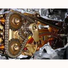 Motorcycle engine timing chain