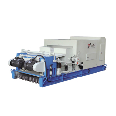 Concrete hollow core slab machine