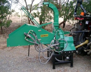 PTO wood chipper