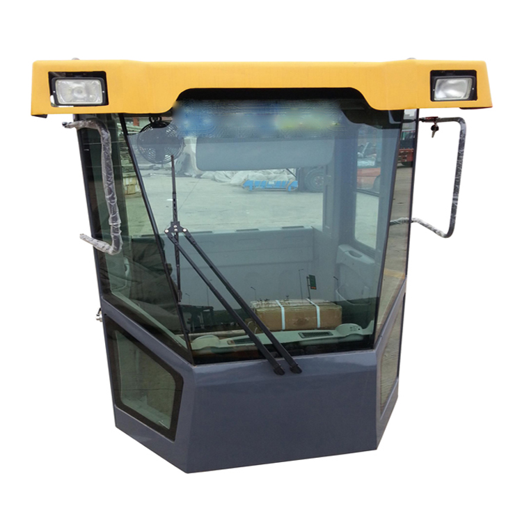 backhoe loader cabin assembly
