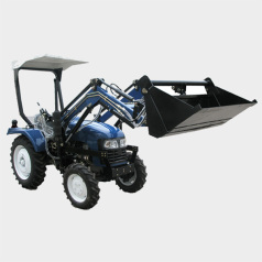 25hp 4wd Wheel Tractor with Cabin