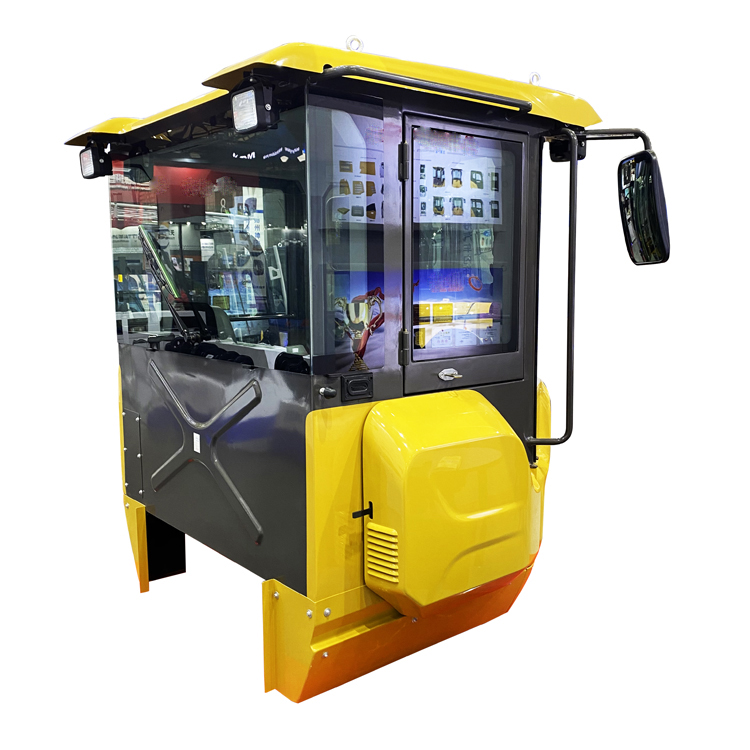 wheel loader operator cab