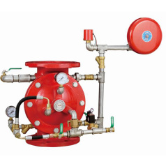 Deluge alarm valve