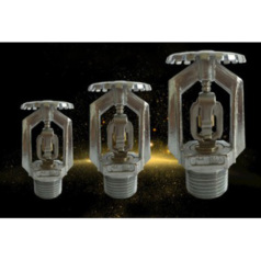 ESFR fusible alloy spray vertical fire sprinkler