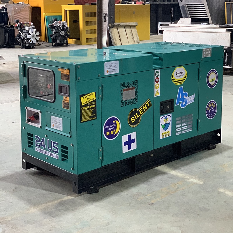 Powered by Weifang Ricardo 19KW 20KW 22kw 柴油发电机新设计 20KW 发电机 25 kva 柴油发电机厂