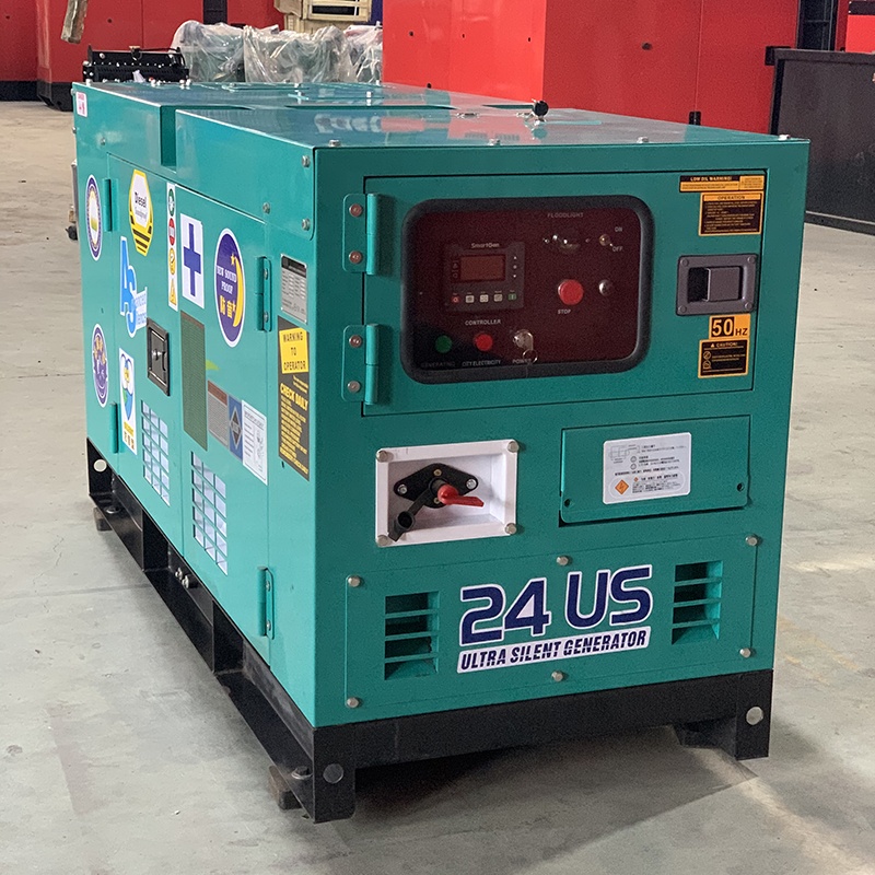 Powered by Weifang Ricardo 19KW 20KW 22kw 柴油发电机新设计 20KW 发电机 25 kva 柴油发电机厂