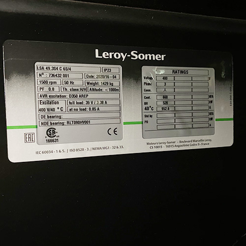 Open Type Diesel Generator Set Powered by Cummins G-Drive