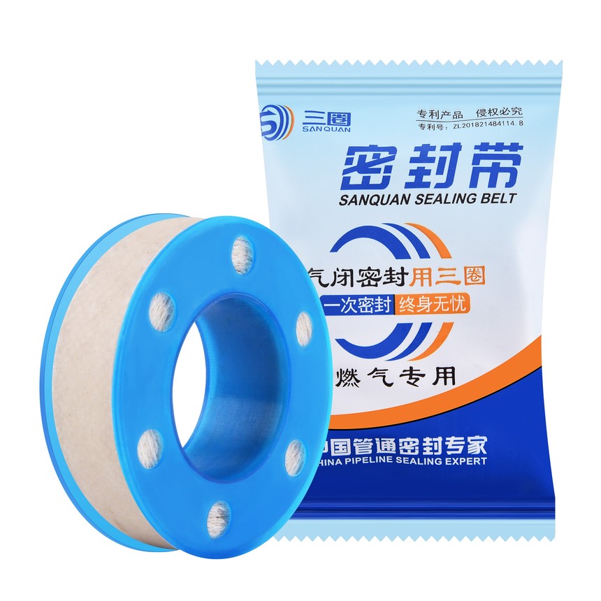 Three-circle” thread seal tape - gas